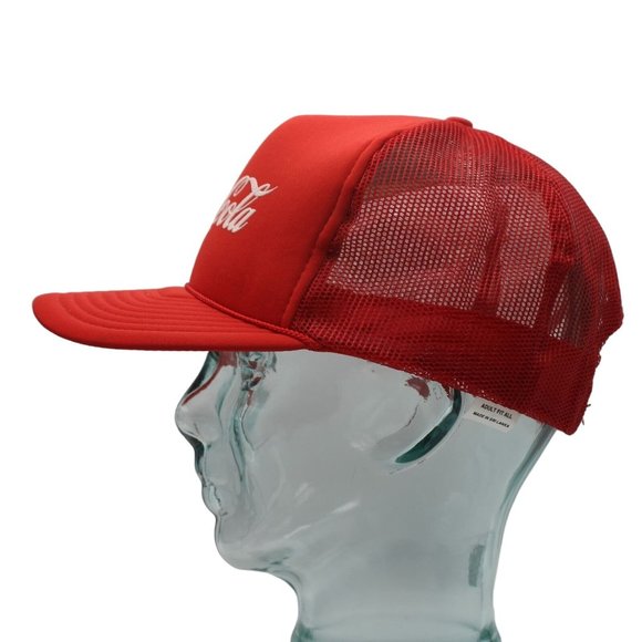 Enjoy Coca-Cola Coke Snapback Mesh Trucker Hat Cap Vintage Foam Rope - Picture 7 of 10